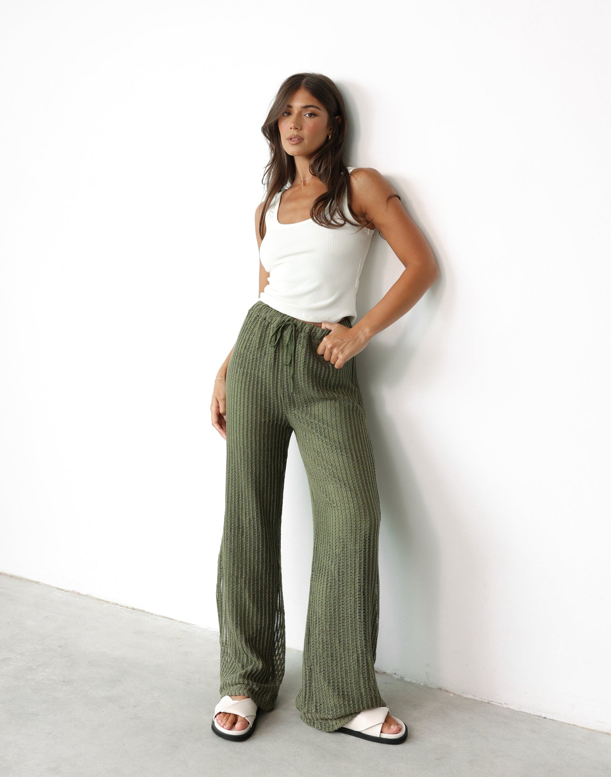 Aliyna Pants (Khaki)