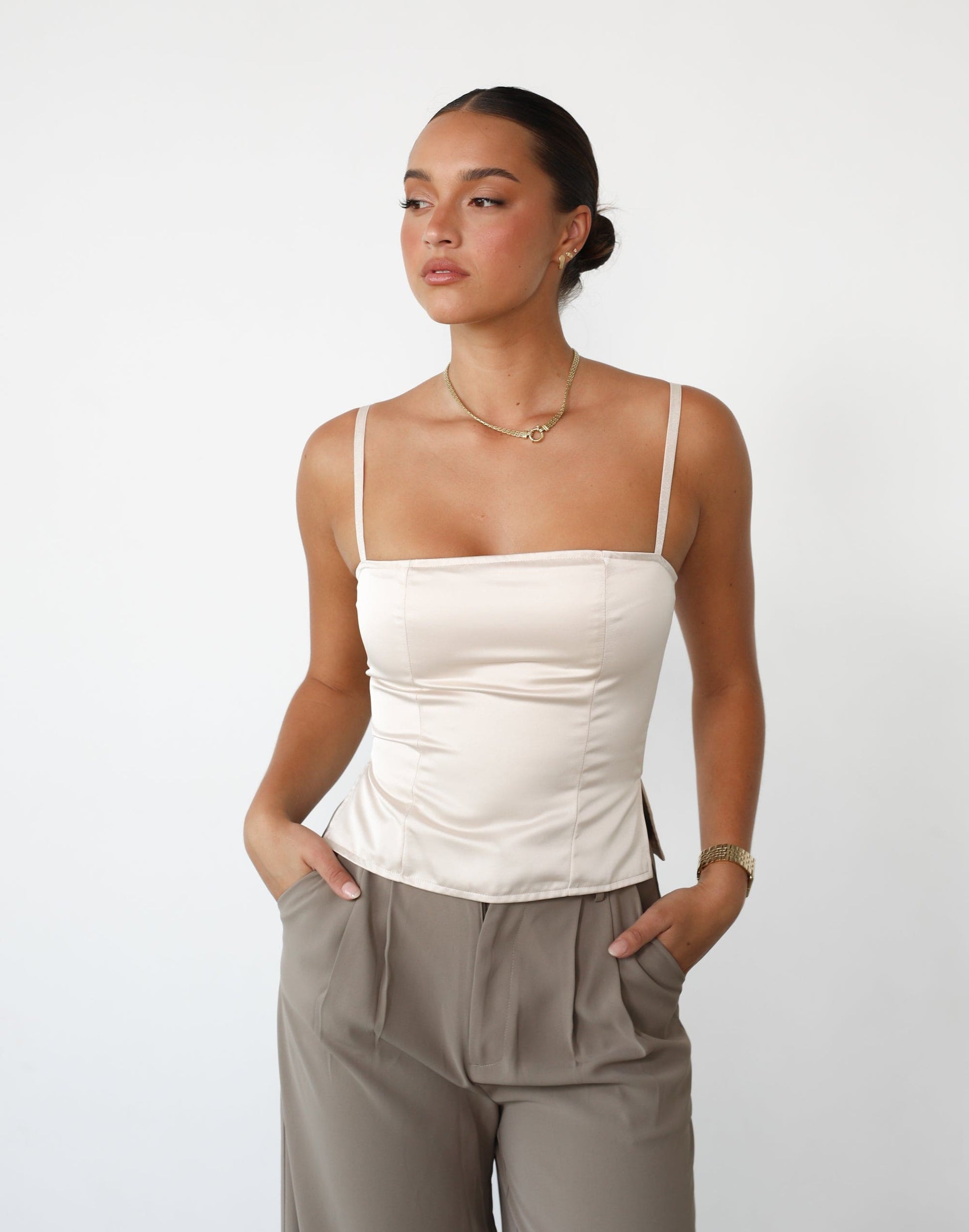 Butterfly Corset (Cream) - By Lioness